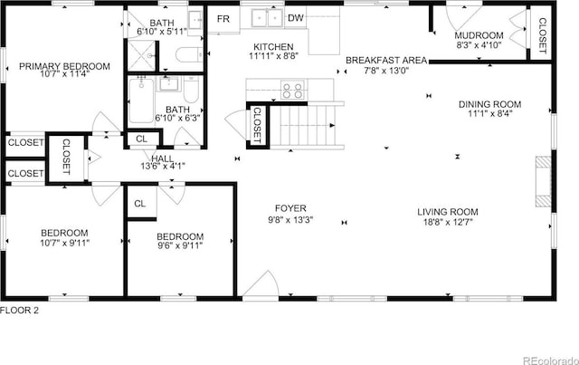 986 S Jersey St, Denver, CO 80224 - room layout