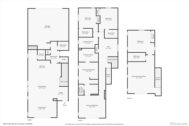 9391 E 59th N Pl, Denver, CO 80238 - view of room layout