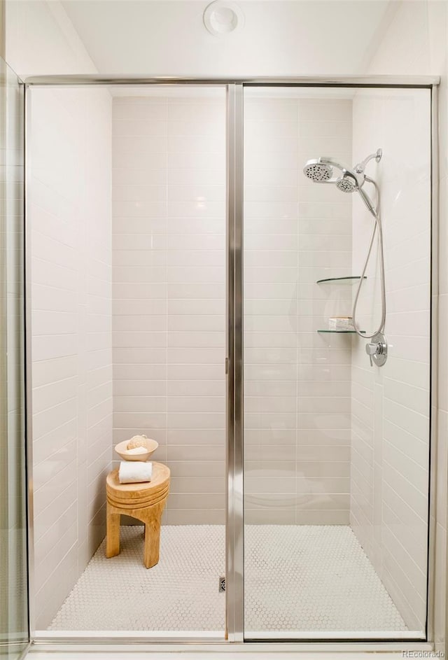 3198 Blake St Unit 502, Denver, CO 80205 - bathroom with a stall shower