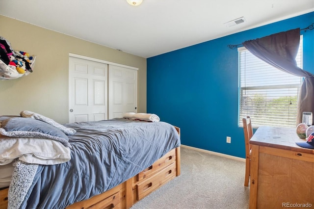 11866 High Desert Rd, Parker, CO 80134 - carpeted bedroom featuring a closet and baseboards