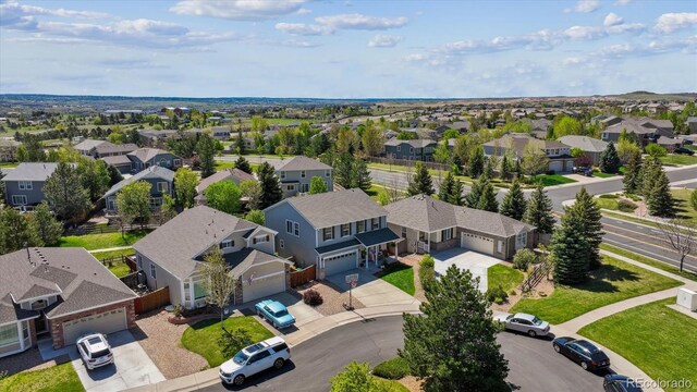 11866 High Desert Rd, Parker, CO 80134 - aerial perspective of suburban area