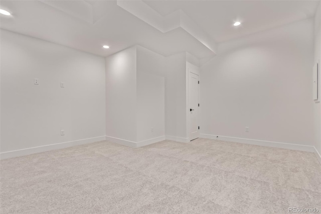 5608 Grandville Ave, Longmont, CO 80503 - empty room featuring recessed lighting and light colored carpet