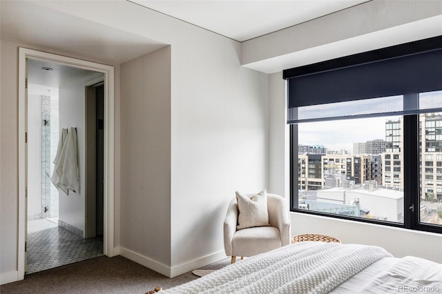 bedroom featuring carpet floors