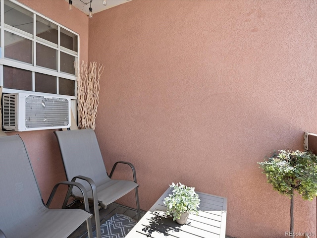 view of patio / terrace featuring cooling unit