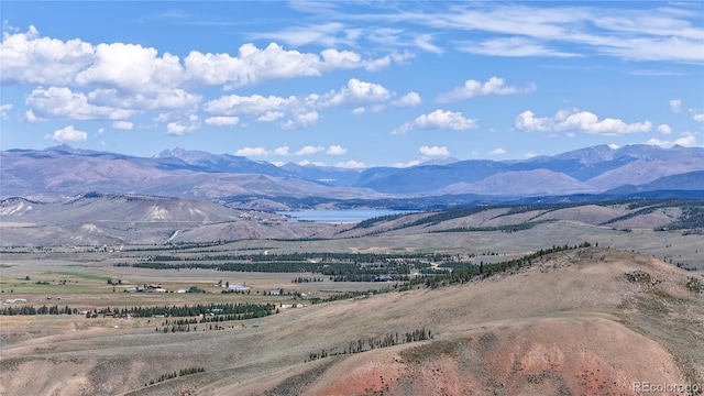 view of mountain feature