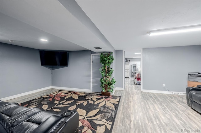 9170 Aspen Dr, Thornton, CO 80229 - playroom featuring wood finished floors and recessed lighting