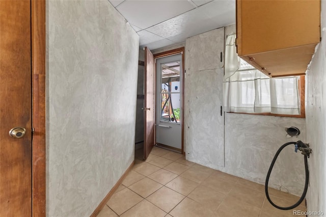 1400 S Knox Ct, Denver, CO 80219 - corridor with light tile patterned flooring