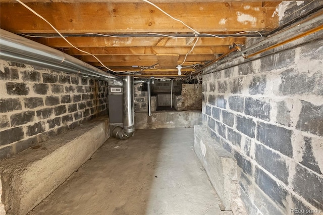 1400 S Knox Ct, Denver, CO 80219 - view of unfinished below grade area