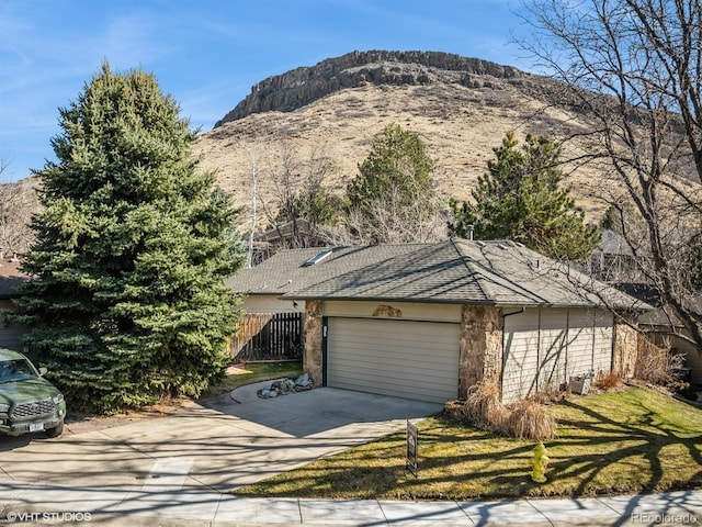 property view of mountains