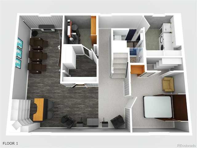 424 S Leyden St, Denver, CO 80224 - floor plan / room layout
