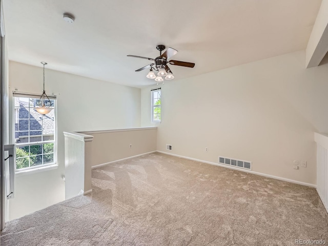 13598 E Asbury Dr, Aurora, CO 80014 - carpeted empty room with ceiling fan and baseboards