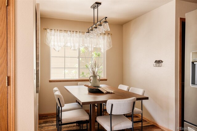 1157 Belleview Dr, Fort Collins, CO 80526 - dining area with wood finished floors