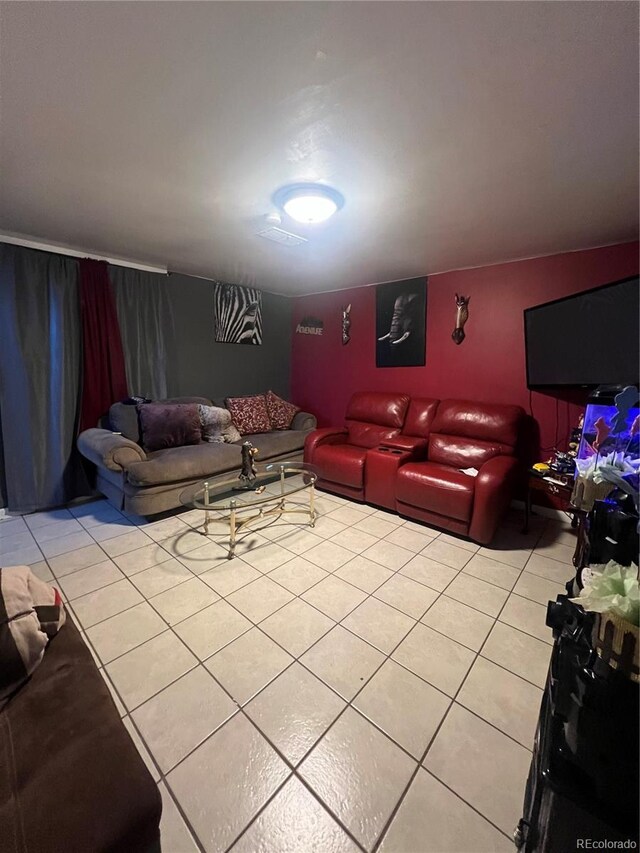 274 S Meade St, Denver, CO 80219 - living area featuring light tile patterned floors