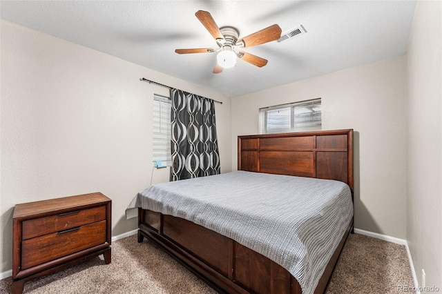 2695 E 109th Ave, Northglenn, CO 80233 - bedroom with carpet floors and ceiling fan