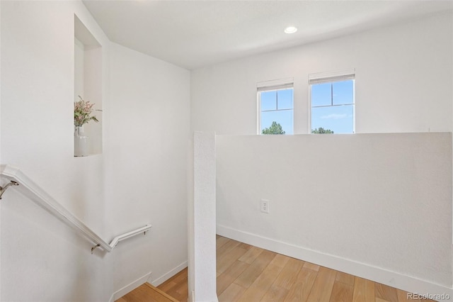 17145 Waterhouse Cir Unit F, Parker, CO 80134 - spare room featuring wood finished floors and recessed lighting