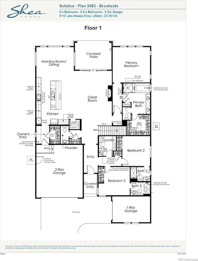 view of layout