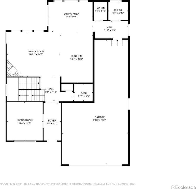 12264 Olive Way, Thornton, CO 80602 - view of property floor plan