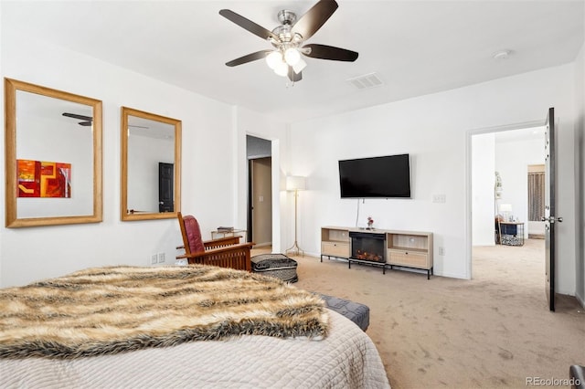 12264 Olive Way, Thornton, CO 80602 - bedroom with carpet floors and a ceiling fan