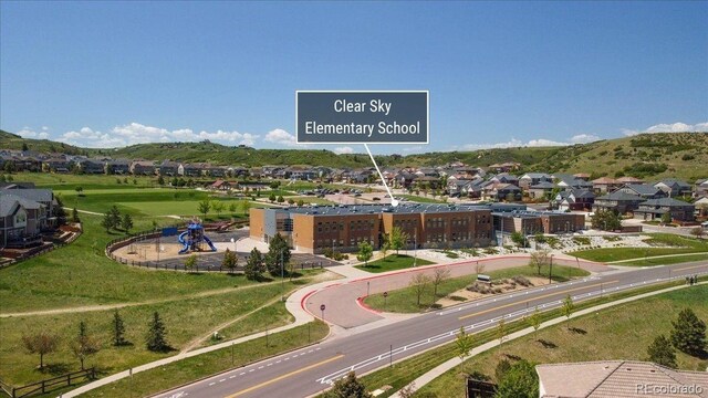 1385 Candleglow St, Castle Rock, CO 80109 - aerial view of residential area