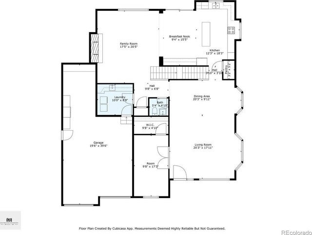 1385 Candleglow St, Castle Rock, CO 80109 - property floor plan