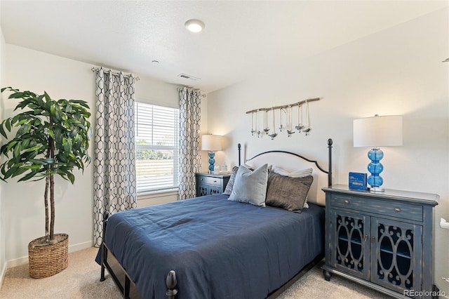 bedroom featuring carpet floors