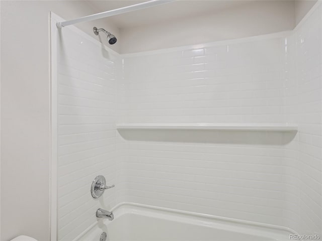 bathroom featuring tub / shower combination