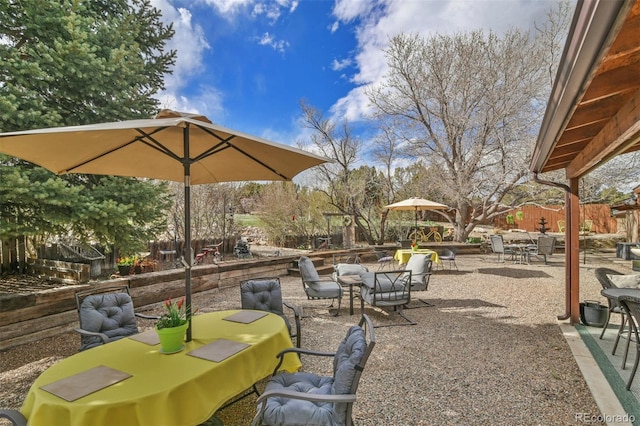 24857 US Highway 160, Walsenburg, CO 81089 - view of patio / terrace with outdoor dining area