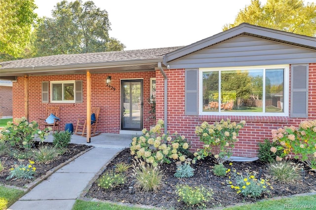 view of ranch-style home