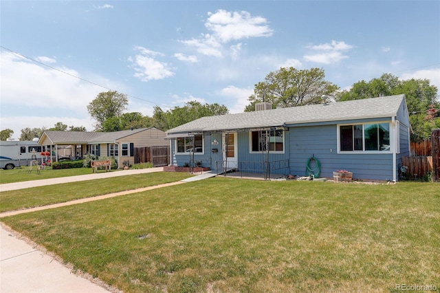 7291 Bryant St, Westminster, CO 80030 - ranch-style home featuring central air condition unit