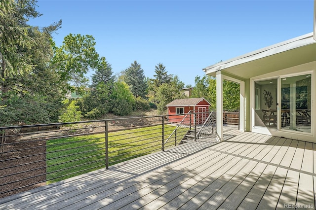 1183 S Pierson Ct, Denver, CO 80232 - view of wooden deck