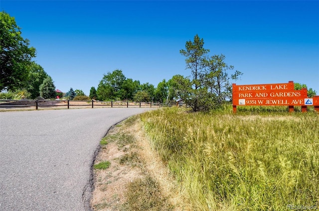 1183 S Pierson Ct, Denver, CO 80232 - view of asphalt road