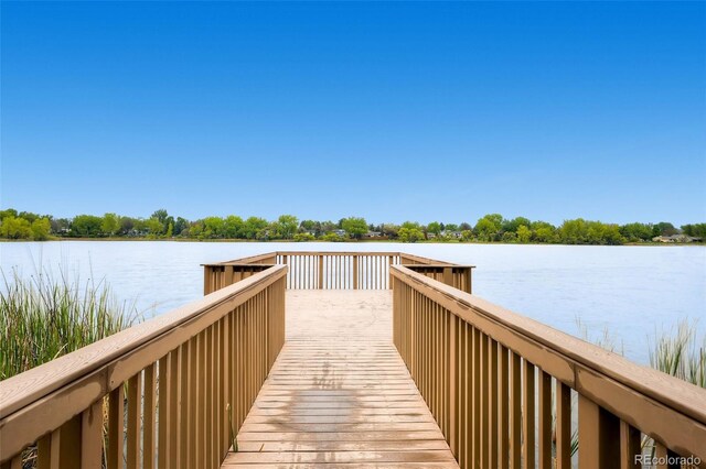 1183 S Pierson Ct, Denver, CO 80232 - dock with a water view