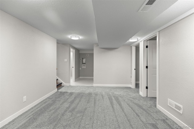 1310 E Amherst Ave, Englewood, CO 80113 - finished below grade area with carpet floors and stairway