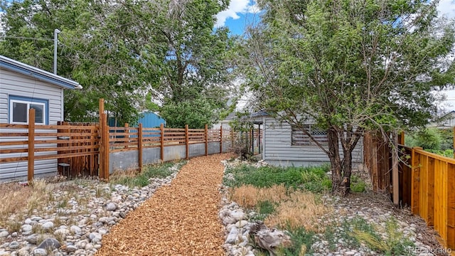 1320 H St, Salida, CO 81201 - view of fenced backyard