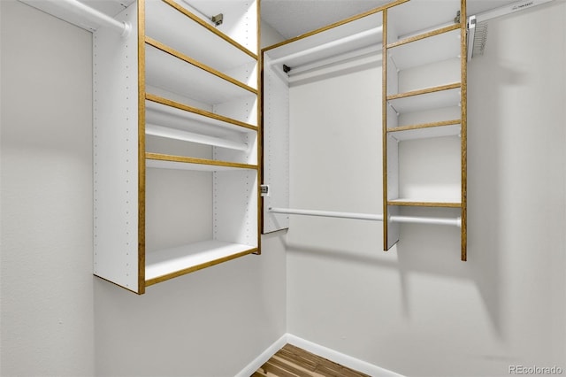 14243 E Radcliff Cir, Aurora, CO 80015 - walk in closet with wood finished floors