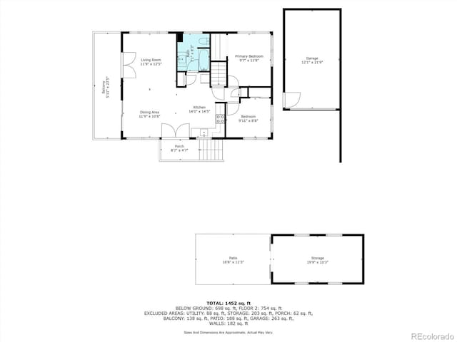 159 Lake Rd, Idaho Springs, CO 80452 - home floor plan