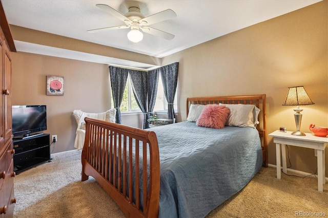 19061 E Oxford Dr, Aurora, CO 80013 - bedroom with carpet flooring and a ceiling fan