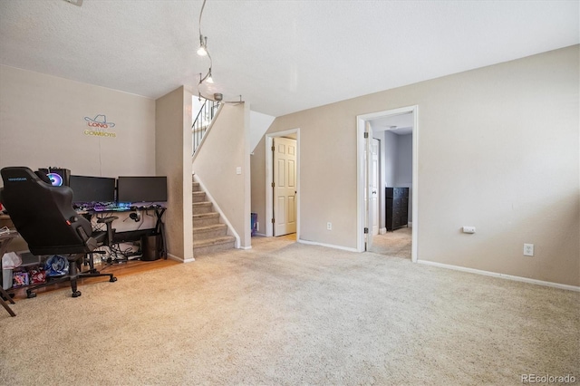 19061 E Oxford Dr, Aurora, CO 80013 - home office featuring carpet flooring and baseboards