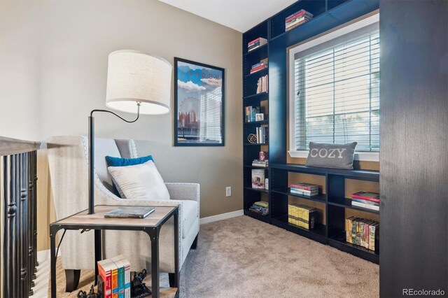 10258 Pennington Ln, Highlands Ranch, CO 80126 - living area with carpet floors and baseboards