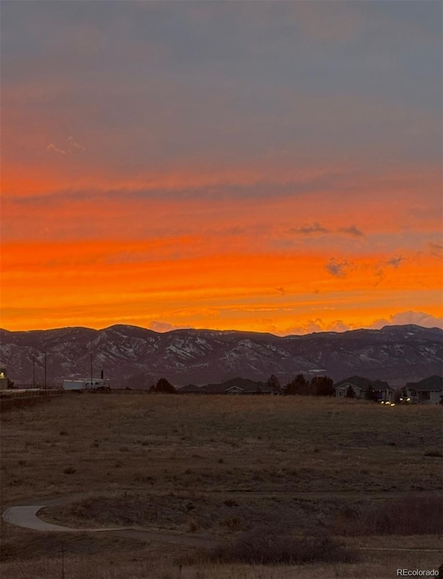 10258 Pennington Ln, Highlands Ranch, CO 80126 - mountain view with rural landscape