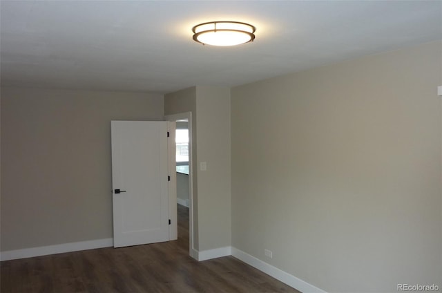 3575 W 9th Ave, Denver, CO 80204 - spare room with wood finished floors and baseboards