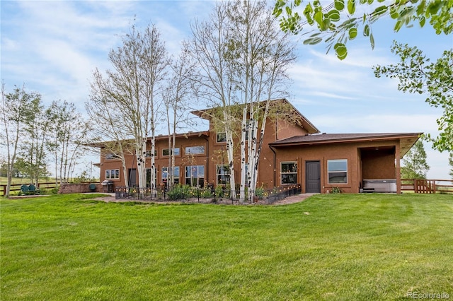 17595 Black Forest Rd, Colorado Springs, CO 80908 - back of house featuring stucco siding
