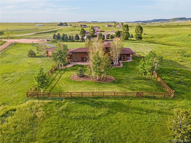 17595 Black Forest Rd, Colorado Springs, CO 80908 - aerial view of sparsely populated area with a pastoral area