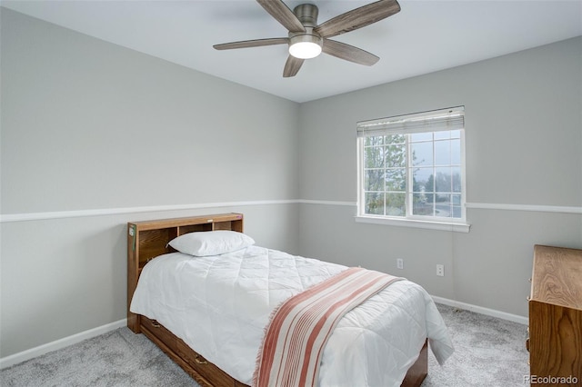 20626 Willowbend Ln, Parker, CO 80138 - bedroom with baseboards, ceiling fan, and carpet flooring