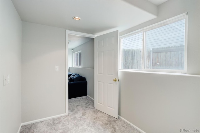 20626 Willowbend Ln, Parker, CO 80138 - hallway with carpet flooring, recessed lighting, and baseboards