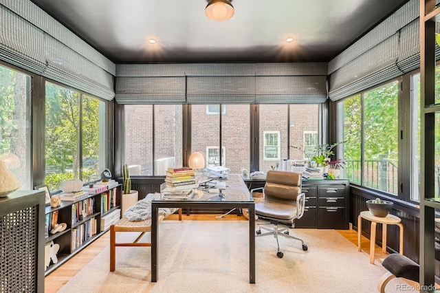 785 Fillmore St, Denver, CO 80206 - office featuring plenty of natural light and wood finished floors