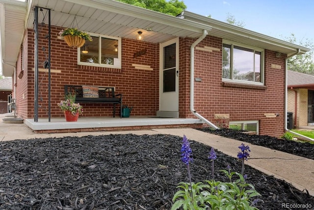 5185 N Meade St, Denver, CO 80221 - entrance to property with brick siding