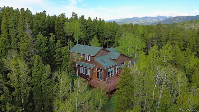 116 Timber Rd, Black Hawk, CO 80422 - view of subject property featuring a heavily wooded area