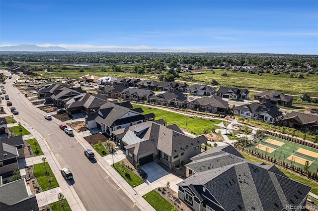 811 W 128th Pl, Westminster, CO 80234 - aerial view of residential area featuring a mountainous background