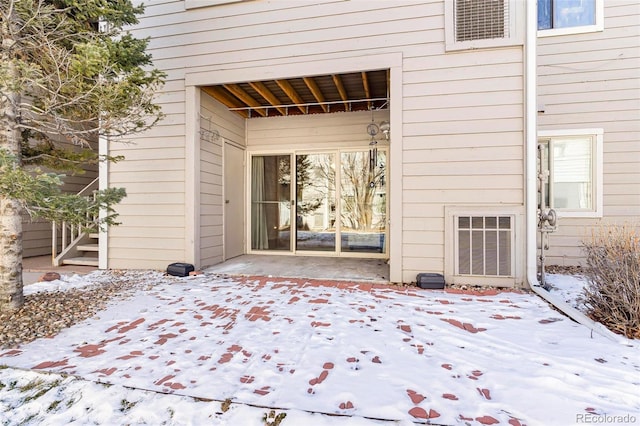 exterior space with a patio area